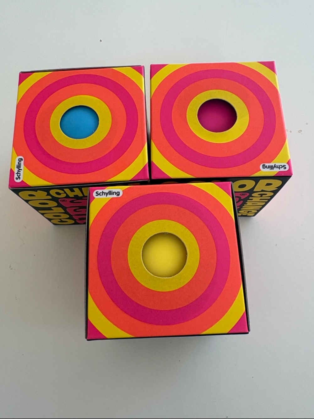 Color Change Schylling Nee Doh Fidget Toy Stress Relief Squishy Ball Lot Of 3